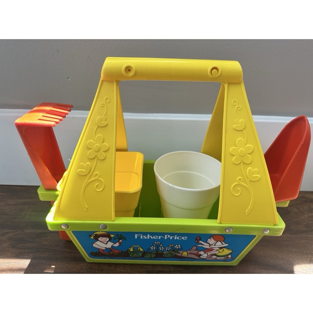 Fisher‎ Price GARDEN SET #112 Vintage 1981 Sandbox Play Toy Replacement Parts